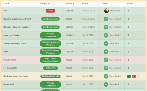Accounting & Expenses