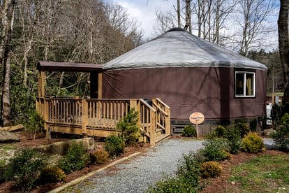 Yurt in Newland, North Carolina